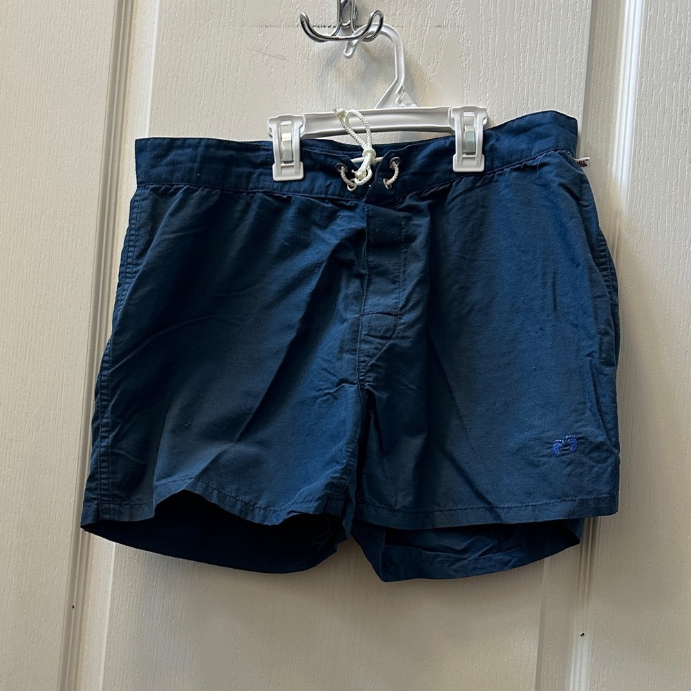 Vintage 70's Hang Ten Dark Blue Athletic Shorts